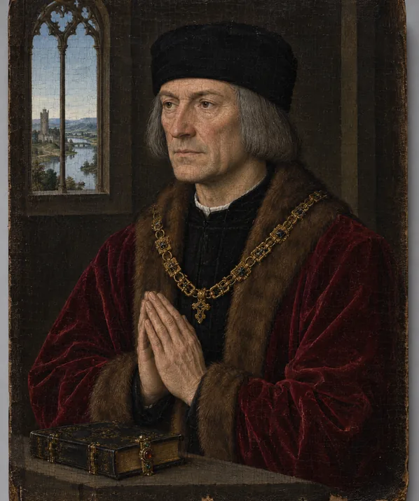 An artist’s impression of the 1st Lord Kinfauns