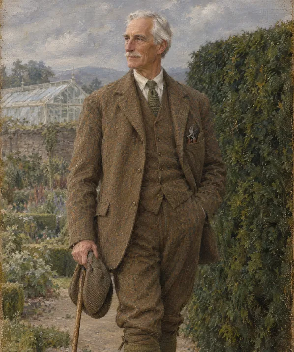 An artist’s impression of the 21st Lord Kinfauns