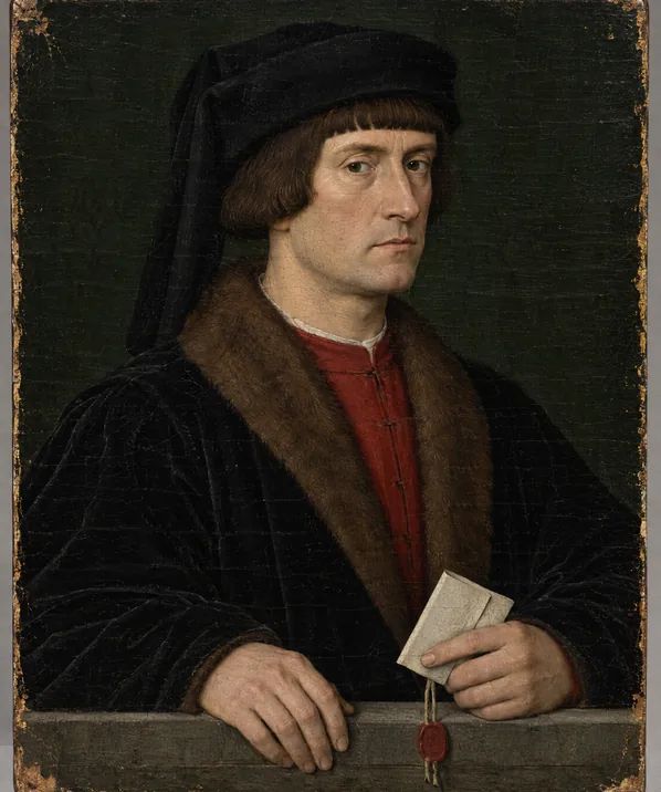 An artist’s impression of Sir William Charteris of Kinfauns, 1443